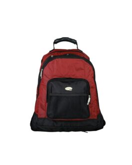 Mochila para Portátil 311015 Negro Borgoña Monocromo