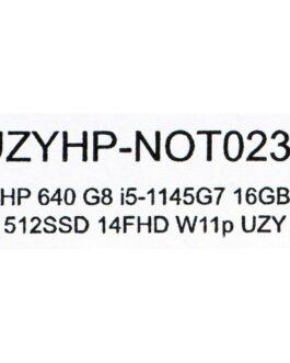 Laptop HP ProBook 640 G8 14″ i5-1145G7 16 GB RAM 512 GB SSD (Reacondicionado A)