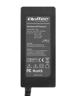 Cargador para Portátil Qoltec 50011 65 W