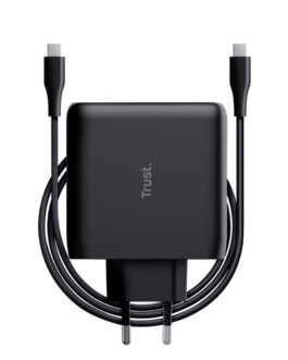 Cargador de Pared + Cable USB-C Trust 24818 Negro