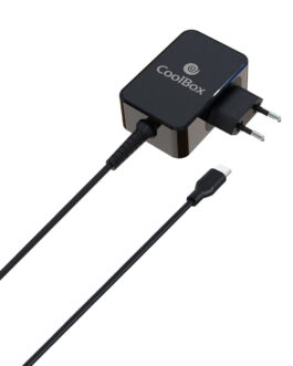 Cargador para Portátil CoolBox COO-NB65-PDUC 65 W