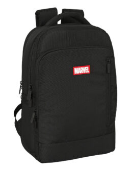 Mochila para Portátil y Tablet con Salida USB Marvel Negro