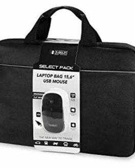Maletín para Portátil Subblim Maletín con Ratón Select Pack Wired Mouse USB + Laptop bag 15,6″