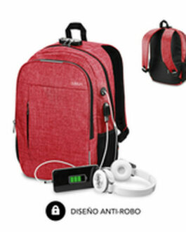 Mochila para Portátil Subblim SUB-BP-1UL0002 Rojo