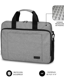 Maletín para Portátil Subblim SUB-LB-4APLB01 Gris
